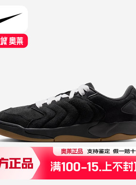 JORDAN耐克男鞋SESSION低帮休闲运动鞋黑色复古板鞋IB3731-001