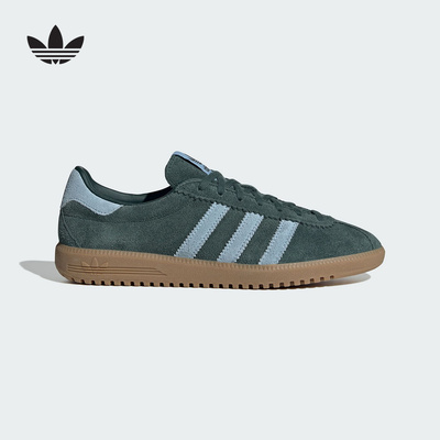 adidas阿迪达斯运动休闲鞋三叶草BERMUDA经典复古低帮板鞋JH9089