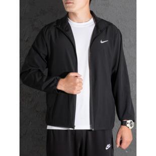 透气运动休闲防风衣速干立领梭织夹克DM6620 新款 耐克男装 外套秋季