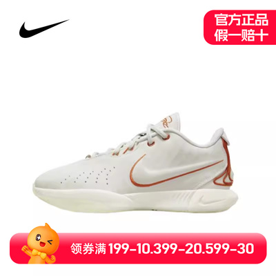 Nike/耐克 男鞋 勒布朗詹姆斯21代实战缓震运动篮球鞋 FV2346-001