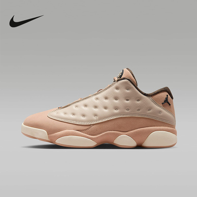 耐克男鞋Air Jordan 13 Low AJ13东单米粉低帮篮球鞋HV6922-100