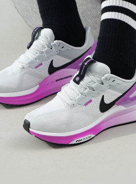 耐克软底AIR ZOOM缓震气垫跑步鞋女鞋防滑透气运动休闲鞋子DJ7884