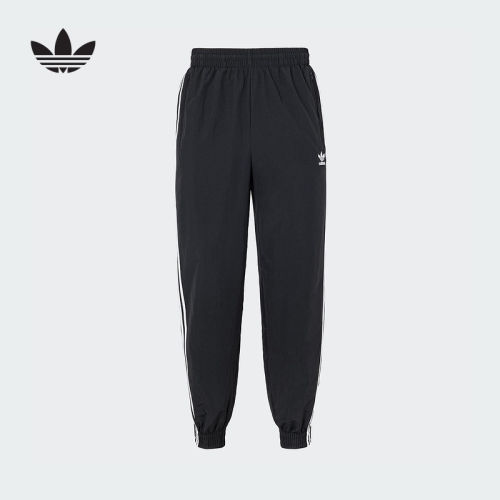 adidas阿迪达斯新品新款男梭织长裤束脚运动裤休闲裤KB2465