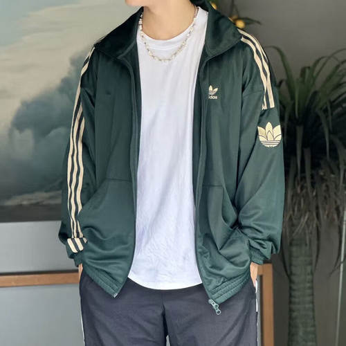 阿迪达斯三叶草外套男新