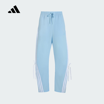 adidas阿迪达斯高腰辣妹香蕉裤正品秋女DANCE凉感梭织长裤 KR8706