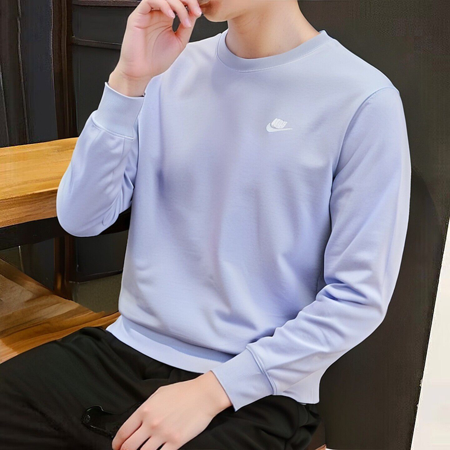NIKE耐克正品卫衣男装长