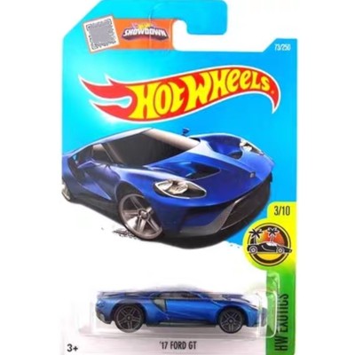 风火轮Hotwheels 福特GT超级跑车 蓝色/FORD GT 稀有 73 2016