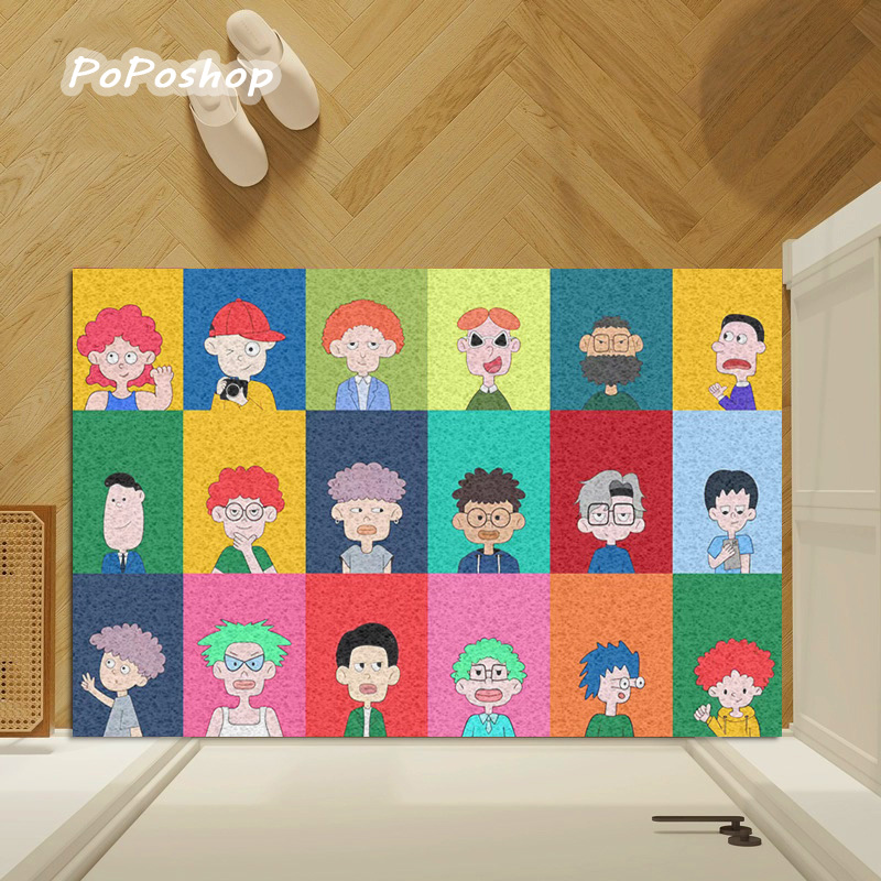 入户门地垫家用丝圈可裁剪