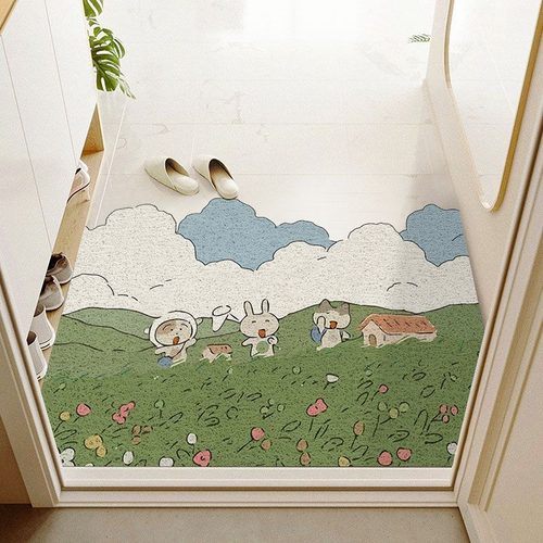 入户门地垫丝圈可裁剪家用