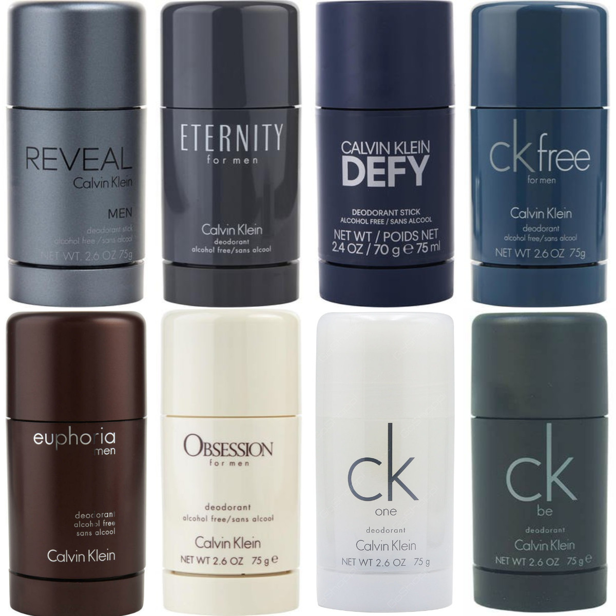 海淘正品现货CK香氛止汗露止汗膏固体香水Calvin Klein