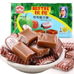 越南进口槟椥椰子糖可可特浓椰子糖老包装儿时怀旧解馋休闲零食