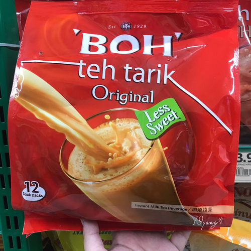 包邮马来西亚boh奶茶低糖拉茶