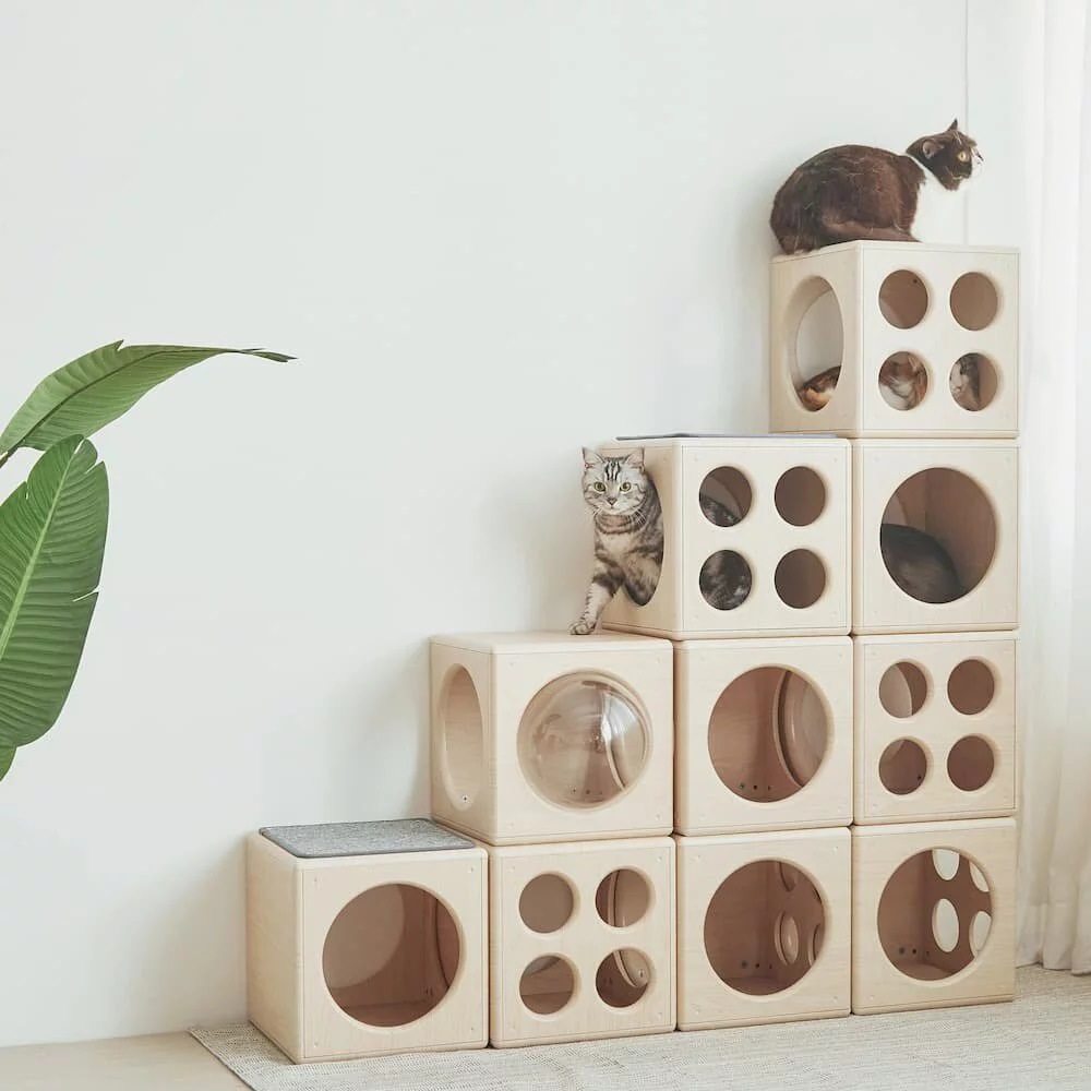 猫窝四季通用耐抓透气木质猫窝HRD猫别墅A-D,宠物/宠物食品及用品,猫笼子/猫别墅,淘宝优惠券,粉丝福利购,淘宝优惠卷