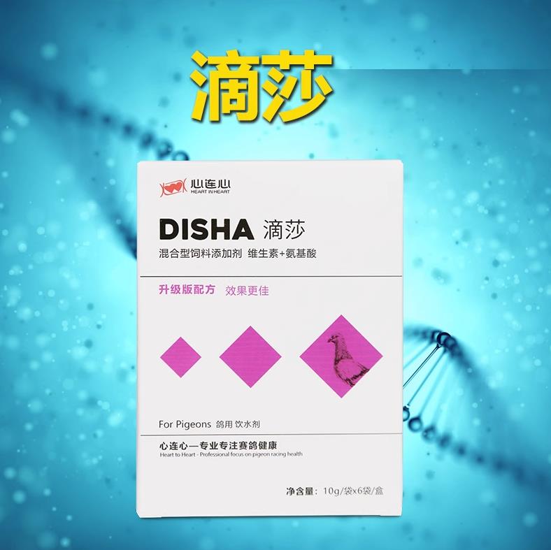 【心连心鸽子】滴莎(粉剂)种幼比赛鸽水便/黑鼻头/信鸽/包邮