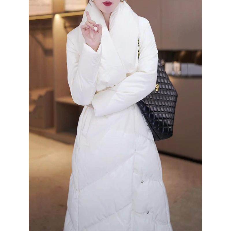 高级感时尚韩版羽绒服女24冬季新款加厚保暖收腰修身显瘦羽绒外套,女装/女士精品,羽绒服,淘宝优惠券,粉丝福利购,淘宝优惠卷