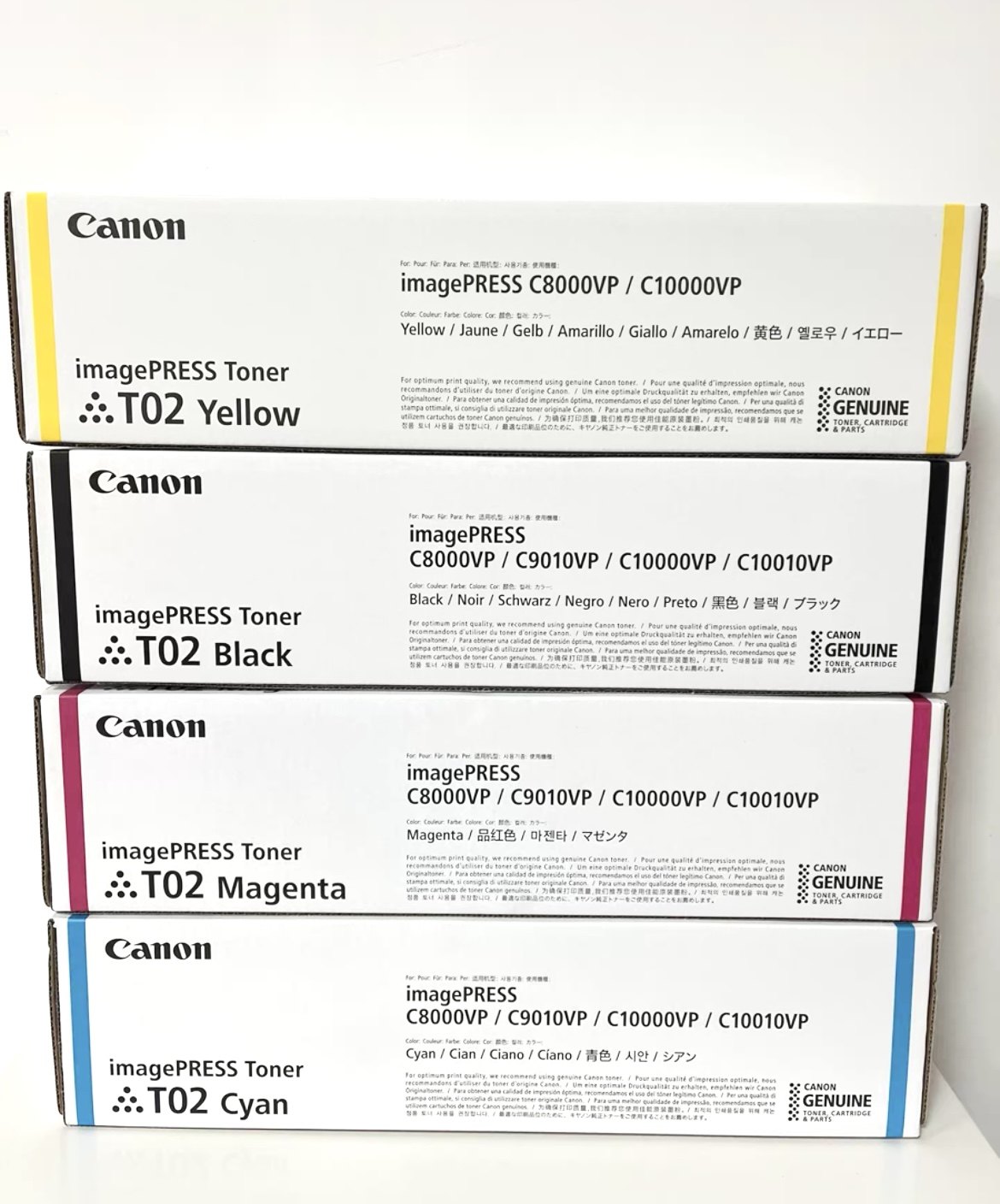 佳能C10000 10010 9000VP 8000VP原装T02碳粉墨粉粉盒