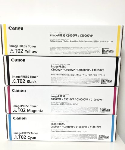 佳能C10000 10010 9000VP 8000VP原装T02碳粉墨粉粉盒