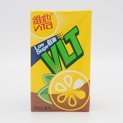 Vitasoy进口低糖柠檬茶港版饮品