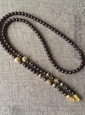 石榴石泰国佛牌其他款式毛衣项链