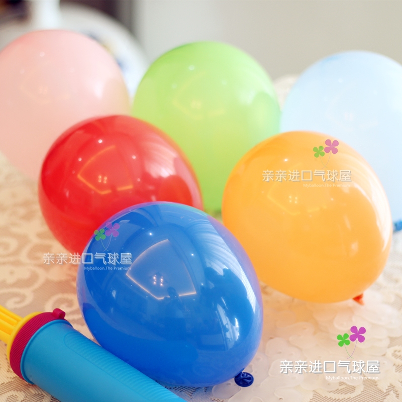 5英寸乳胶气球小尺寸装饰点缀球
