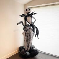 halloween: Decorate the aluminum film balloon background wall, set up pumpkin party, Trick or Treat Festival props and ghosts thumbnail 3