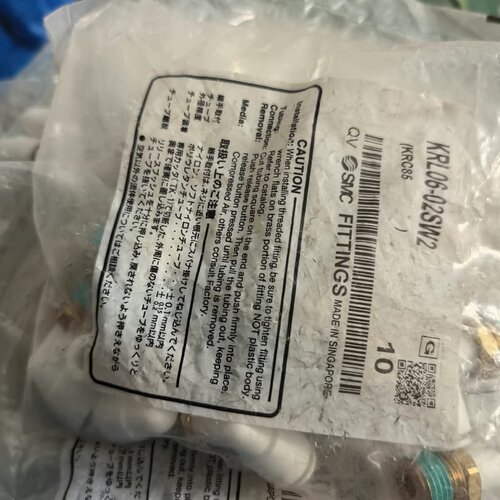 议价SMC接头KRL06-02SW2数量260个