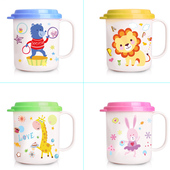 儿童宝宝牙杯刷牙漱口杯女孩男孩卡通创意牛奶杯喝水杯家用防摔