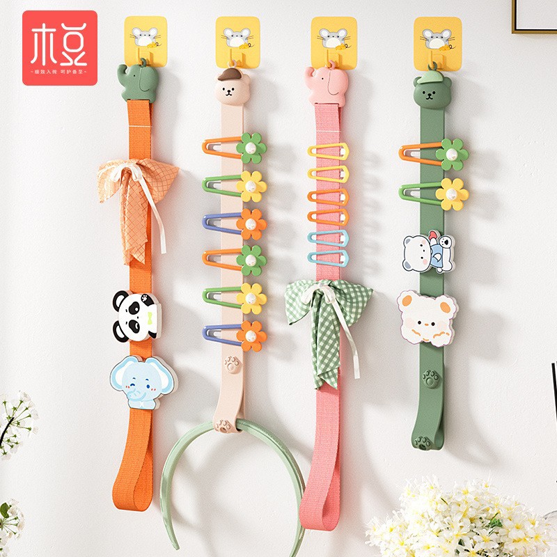 发夹收纳带儿童发饰发箍整理袋