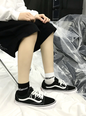 calabasas潮牌字母短袜男女棉袜子男士低帮透气浅口英文潮流袜子