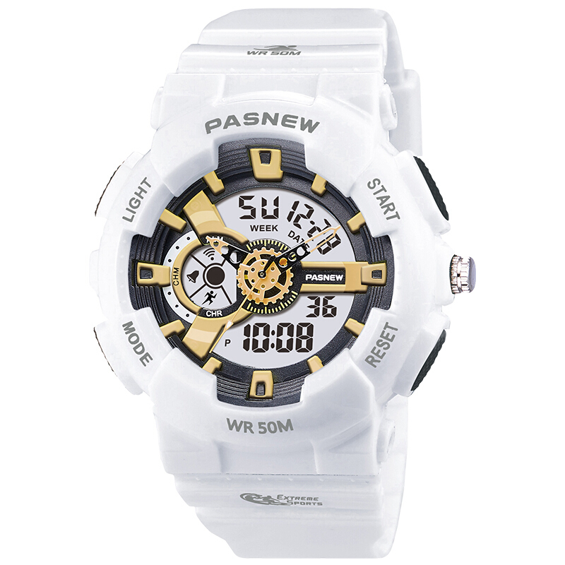 百圣牛防水闹钟韩版潮流电子表