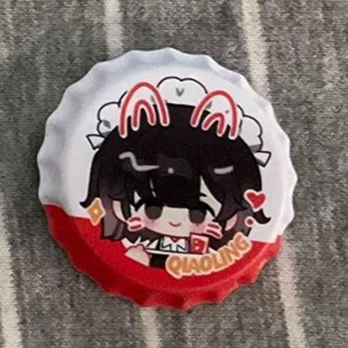 时光代理人周边吧唧瓶盖徽章