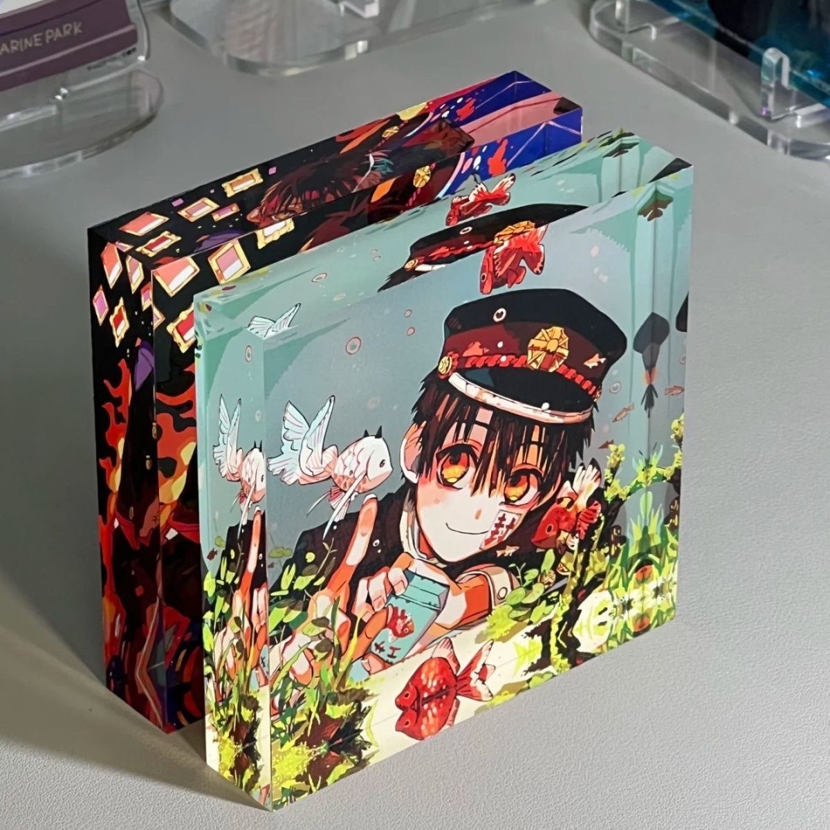 地缚少年花子君周边亚克力砖桌面摆件装饰送闺蜜朋友礼物