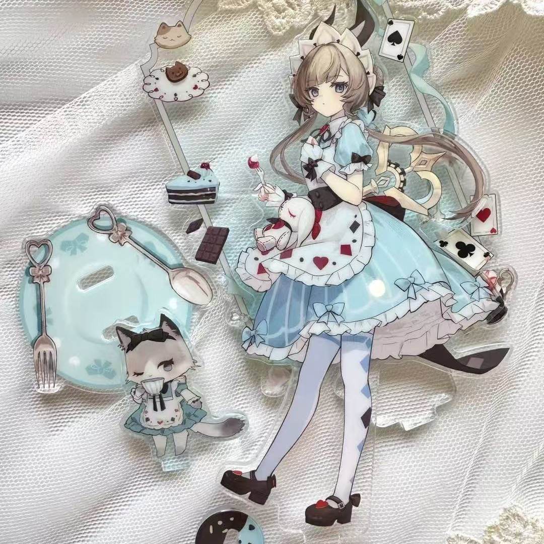 哥伦比娅桑多涅新款角色亚克力桌面摆件精品立牌收藏纪念爆款礼品