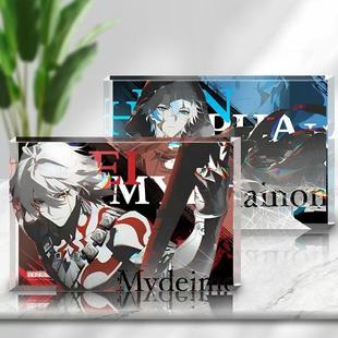 万敌白厄二次元高透亚克力砖透明相框水晶装饰摆件自制同人吧唧