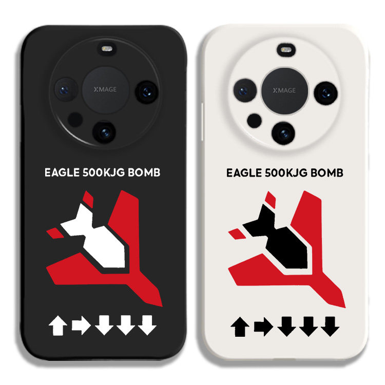 绝地潜兵2地狱潜兵游戏周边液态硅胶手机壳适用MATE80PRO华为NOVA12保护套MATE60黑白VIVOPPO小米15荣耀200