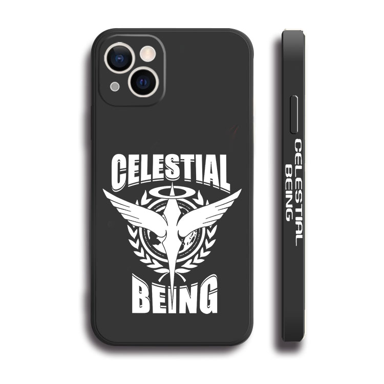 机动战士高达oo天人标志侧边11手机壳12适用iphone13PRO苹果15maxr红米K70一加ace2小米14液态IQOO12硅胶VIVO