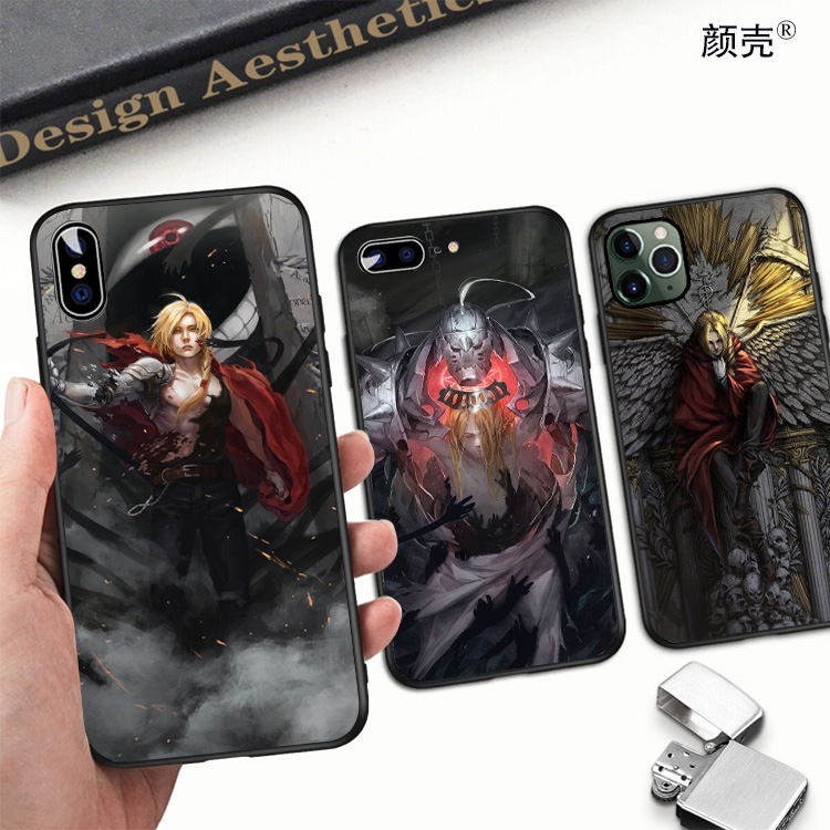 钢之炼金术师手机壳适用iPhoneXS MAX苹果6SE防摔11pro硅胶78PLUS