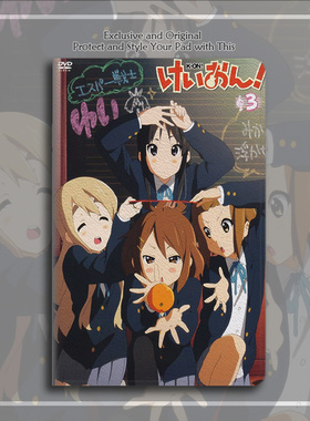 K-On轻音少女平泽唯周边平板皮套11适用ipad10保护壳pro13全包mini6软air56蚕丝纹10.9寸华为matepad笔槽11.5