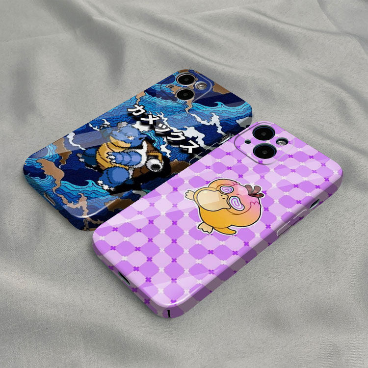 宠物卡通 水箭龟 可达鸭菲林光面手机壳11适用苹果iPhone16PROMAX玻璃13华为MATE70荣耀15小米16硬14一加魅,3C数码配件,手机保护套/壳,淘宝优惠券,粉丝福利购,淘宝优惠卷