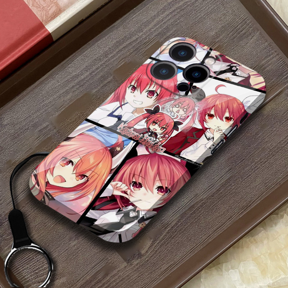 约会大作战 五河琴里 动漫手机壳适用三星S25软硬iPhone17Plus菲林15硅胶14玻璃K90光面MATE80苹果16华为荣耀