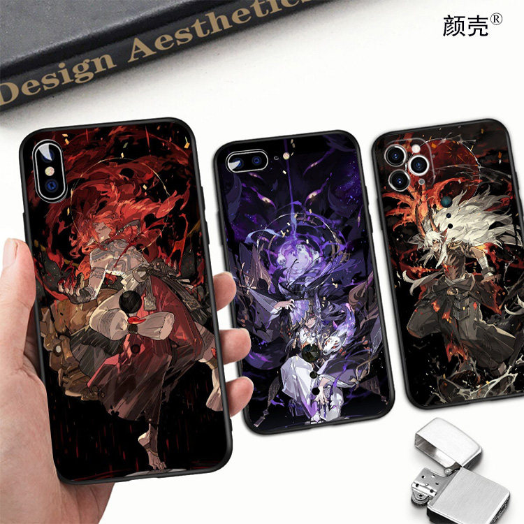 酒吞手机壳软11PRO适用XR苹果XSMAX童子iphone6s天狗78plus玉藻前