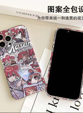 重音Kasane Teto二次元手机壳适用三星GalaxyS25软硬iPhone15Plus菲林硅胶玻璃K90光面MATE80苹果16华为荣耀