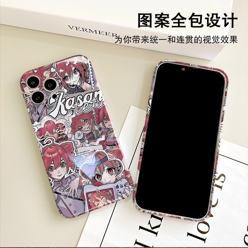 重音Kasane Teto二次元手机壳适用三星GalaxyS25软硬iPhone15Plus菲林硅胶玻璃K90光面MATE80苹果16华为荣耀