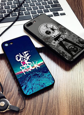 ONE OK ROCK摇滚6s适用XSMAX手机壳8plus磨砂iphone7软壳11日本XR
