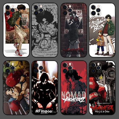 装甲重拳/MEGALOBOX11液态硅胶12PRO手机壳适用XSMAX苹果iPhone78