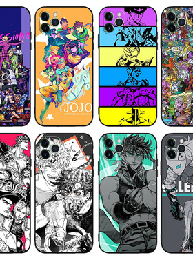 JOJO的奇妙冒险11液态硅胶12手机壳适用iPhone678替身XSMAX苹果XR