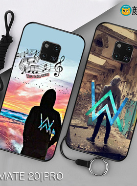 ALAN WALKER艾伦沃克适用3e华为P20PRO手机壳NOVA3全mate20软套2S