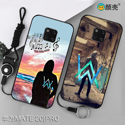 ALAN WALKER艾伦沃克适用3e华为P20PRO手机壳NOVA3全mate20软套2S