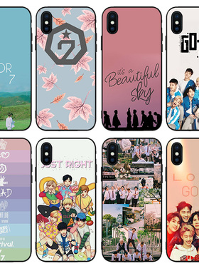 GOT7韩国组合手机壳适用iPhone8防摔XSMAX苹果6SE挂绳11硅胶7PLUS
