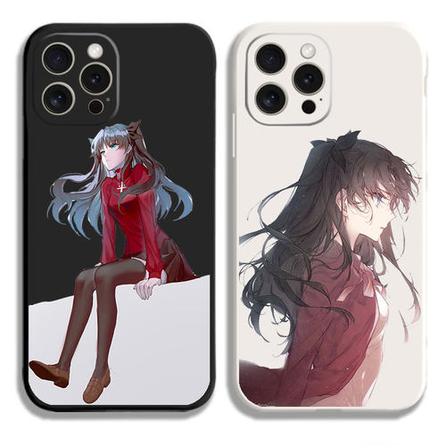 fgo 远坂凛动漫周边11手机壳12适用iphone13PRO苹果15maxr红米K70一加ace2小米14液态IQOO12硅胶VIVOX100全包